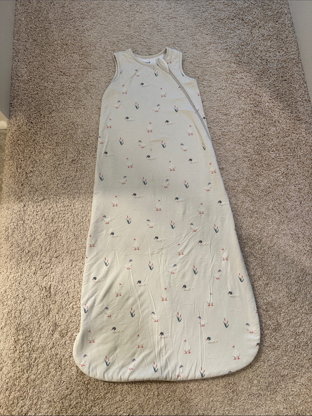 Kyte Baby Cream Duck Sleep Sack